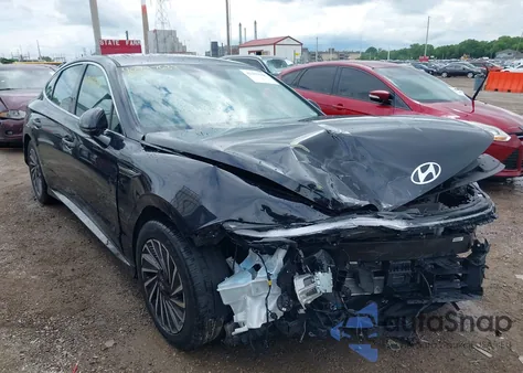 2025 Hyundai Sonata Hybrid Sel из США, поврежденный, VIN KMHL34JJ8SA104361